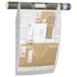 Trieur mural 5 compartiments - cases transparentes - CEP