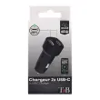 Chargeur de voiture - 2 x USB-C - T'NB 