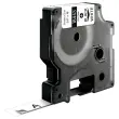 Ruban Vinyle RHINO IND DYMO 18443 - 5,5 m x 9 mm - Texte noir sur fond blanc