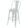2 Tabourets hauts Urban outdoor - Blanc 