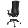 Si&egrave;ge synchrone ATILA ERGO tissu noir accotoirs 4D 