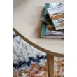 Table basse upcyclée Bellecombe - 95 x P50 cm - Montée - Camel