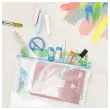 6 Pochettes souples renforc&eacute;es Zipper - A3 - Coloris pastels assortis - TARIFOLD 