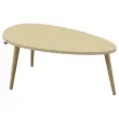 Table basse upcyclée Bellecombe - 95 x P50 cm - Sable