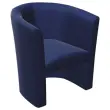 Siège simili cuir - Bleu