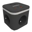 Multiprise Power Cube 2m - Noir- FELLOWES