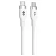 C&acirc;ble USB-C 60W 1,5M - Blanc - HYPERTEC 