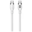 C&acirc;ble USB-C 60W 1,5M - Blanc - HYPERTEC 