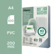 100 Couvertures PVC A4 200 µ