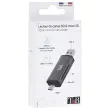 Lecteur Cartes 3 ports USB 3.0 - Aluminium - T'NB