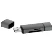 Lecteur Cartes 3 ports USB 3.0 - Aluminium - T'NB