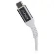 Câble 100W 2m USB-C/USB-C - Tressé - Blanc - T'NB