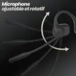 Micro Casque Bluetooth - Air Conduction et Réduction de Bruit - T'NB
