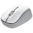 Souris Sans Fil Yvi+ Silencieuse - Recycl&eacute;e - Blanche - TRUST 