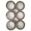 6 Rouleaux adh&eacute;sifs d'emballage - 100 m x 48 mm - Havane 
