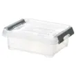 Bo&icirc;te Transparente Empilable - Handy Plus 1,2L - Gris - CURVER 