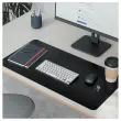 Tapis de Bureau 80x40cm - Multifonctions & Antidérapant - Noir - LEITZ