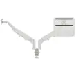 Double Bras Ecran Pivotant & Inclinable avec support PC - LEITZ 