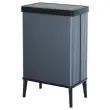 Poubelle verto couvercle push 54l 