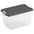 Boîte Multi-Usage W Box 15L avec Poignées et Clips - KIS