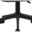 2 Fauteuil ARCO noir pied roulettes monté