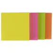 Bloc cube 400 feuilles 75x75 mm couleurs assorties vives