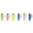 Mug color&eacute; isotherme avec anse 1,2L coloris assortis 