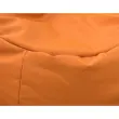 Pouf rond orange 