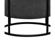 Pouf empilable gris