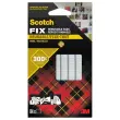 pastilles de pate adhesives blanches Fixetout Scotch 