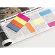 Marque-pages 2 x 4,5 cm - 4 couleurs vives - Fiducial