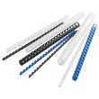 50 Reliures ovales en plastique 21 anneaux- Ø 45 mm - ACCESS