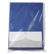 100 Pochettes coins en polypropylène 11/100e Bleu - Fiducial