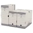 50 Boîtes à archives en carton - Dos 15cm - FIDUCIAL