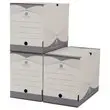 50 Boîtes à archives - Dos 20 cm - Fiducial