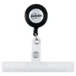 10 Porte-badges securité 2 cartes - 9x5,4 cm avec enrouleur