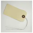 1000 Etiquettes am&eacute;ricaines &agrave; &oelig;illet + fil de fer 100 x 51 mm 