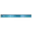 Règle Plate 40cm Plastique Bleu Incassable - WONDAY