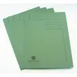 50 Chemises sous-dossier carte 2 rabats - Vert - FIDUCIAL