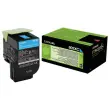 Toner LEXMARK 802 cyan HC 80C2XC0