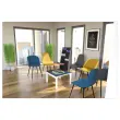 Table basse EASYDESK 60x60 cm blanc