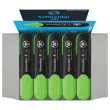 Surligneur Job Vert 1-5mm - Ecologique & Rechargeable - SCHNEIDER 