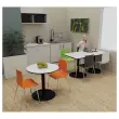 Chaise coque design Fondo orange 