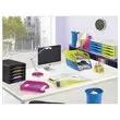 Module de classement 5 tiroirs standards corps noir assortis - CEP 