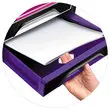 Module de classement - 5 tiroirs - Noir - CEP 
