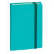 Agenda semainier Silk - 10x15cm - Turquoise - Janvier &agrave; d&eacute;cembre - QUO VADIS 