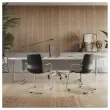 Bureau Buenos Aires - 120 x 80 cm - Plateau h&ecirc;tre et pieds alu - FIDUCIAL OFFICE SOLUTIONS 
