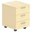 Caisson mobile 3 tiroirs - H&ecirc;tre 