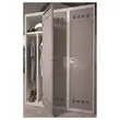 Vestiaire industrie propre 1 colonne H.180 x L.30cm Gris.