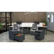 Caisson mobile en métal - 3 tiroirs - Anthracite